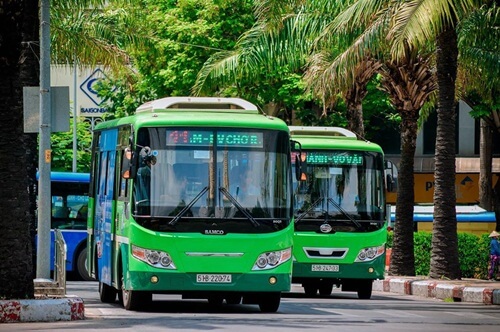 Bus in Saigon