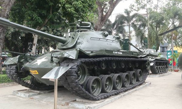 us tank in war museum
