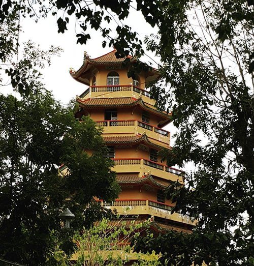Xa Loi Tower at Giac Lam Pagoda
